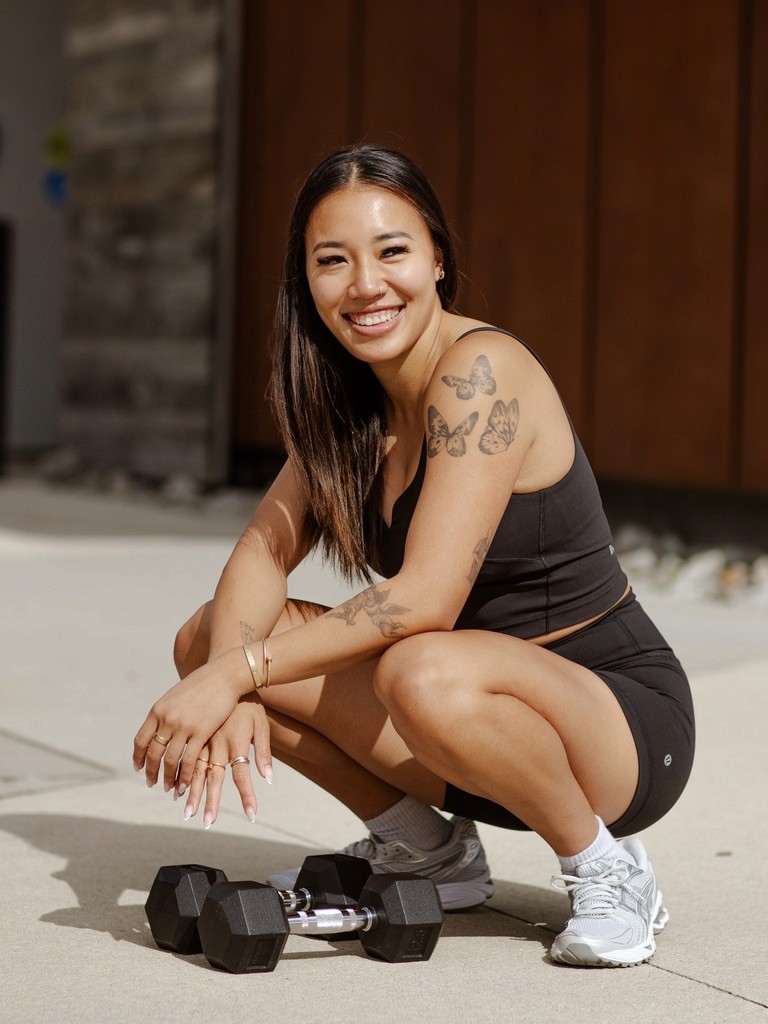 Concetrated triathlete grayscale