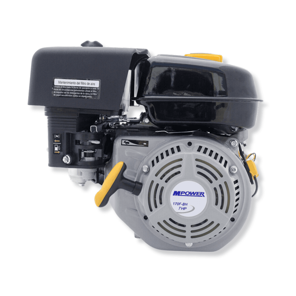 Motor 7hp gasolina con reductor 170f-bh Macon, maquinaria ligera para construcción en México