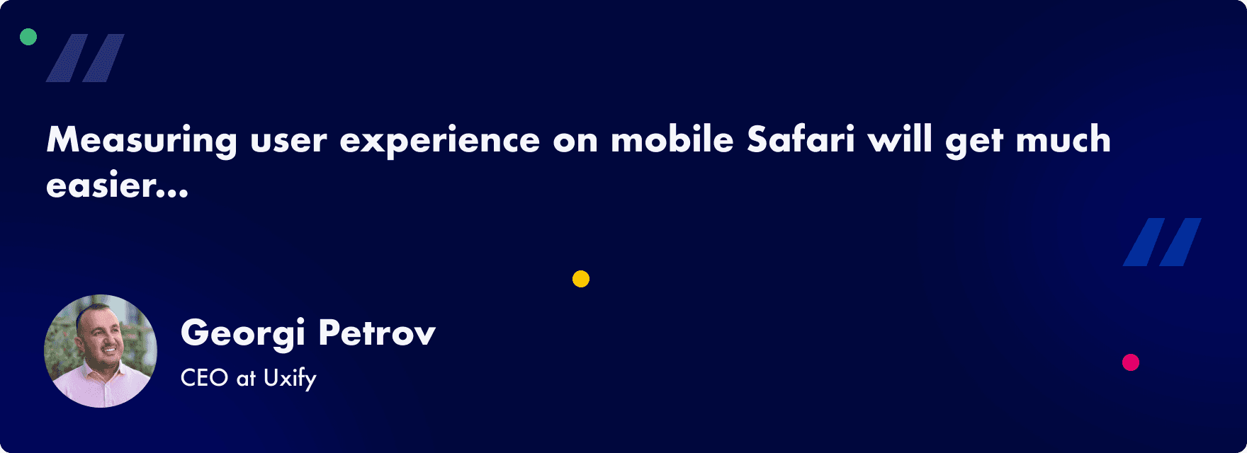 2025 Web Performance  Trends: cross-browser CWV support - 2025 Web Performance  Trends: INP - quote by Georgi Petrov