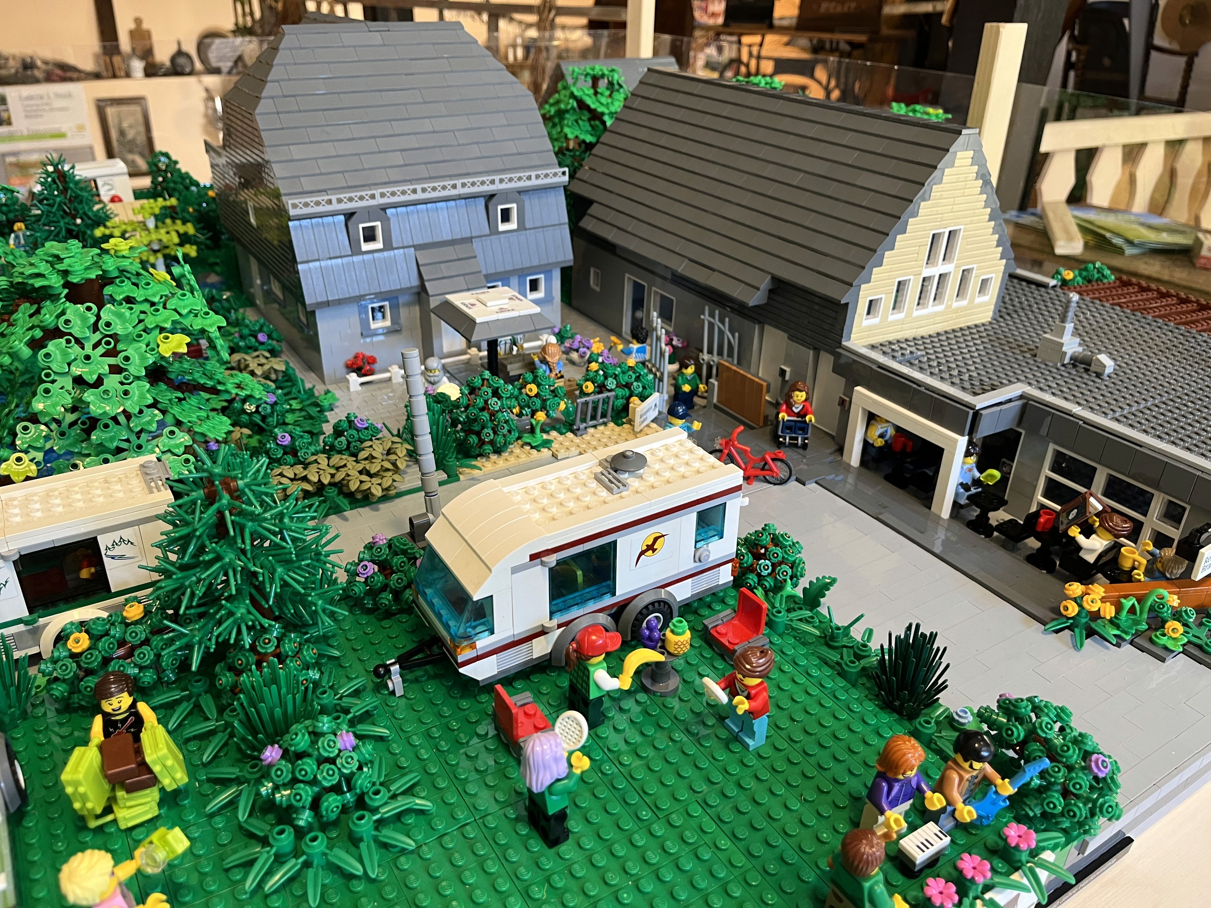 Harfenmühle aus Lego 