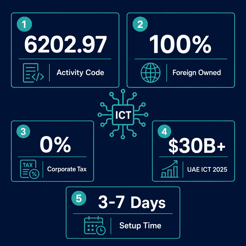 Infographic: Internet Consultancy Business License in Dubai