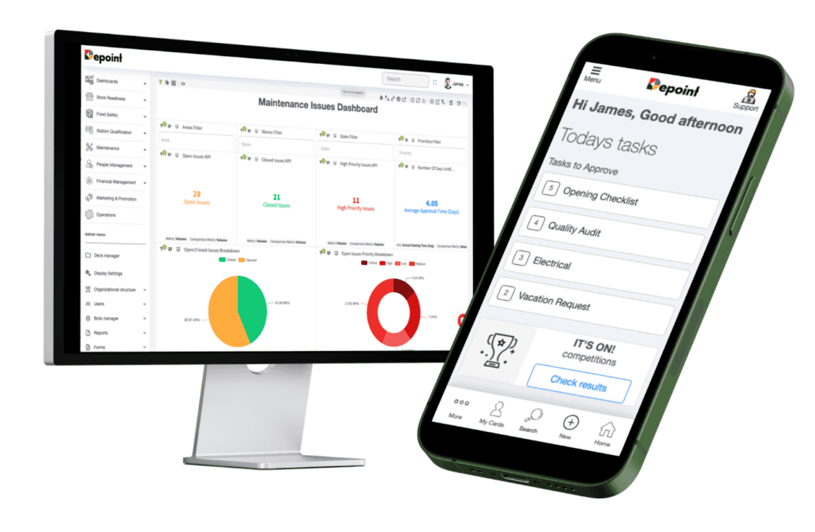 Interface of Depoint