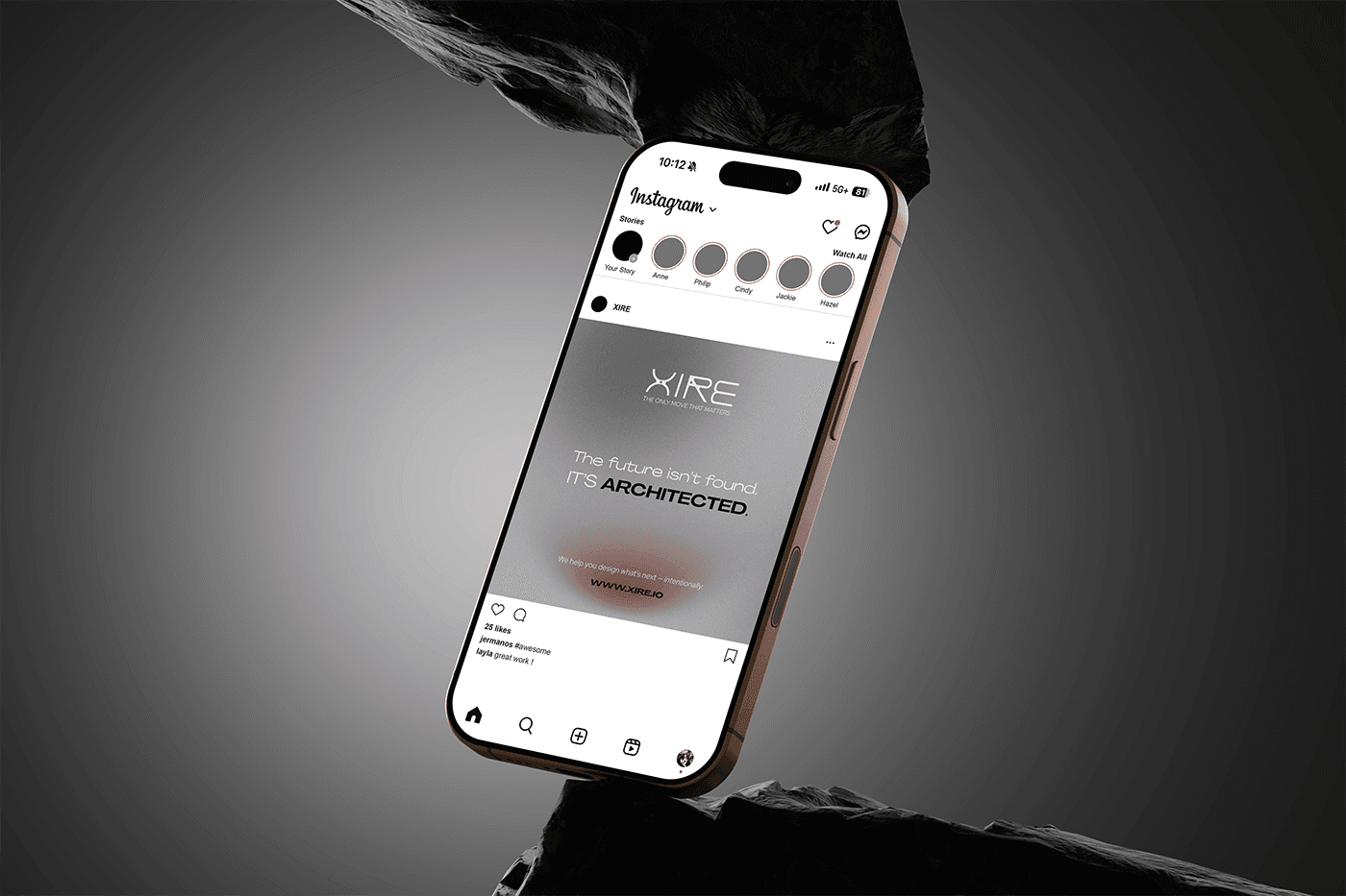 booklet mockup with front cover stacked on top of 2 more identical booklets on top of wood surface