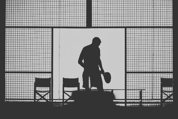 national padel social club concept interior space