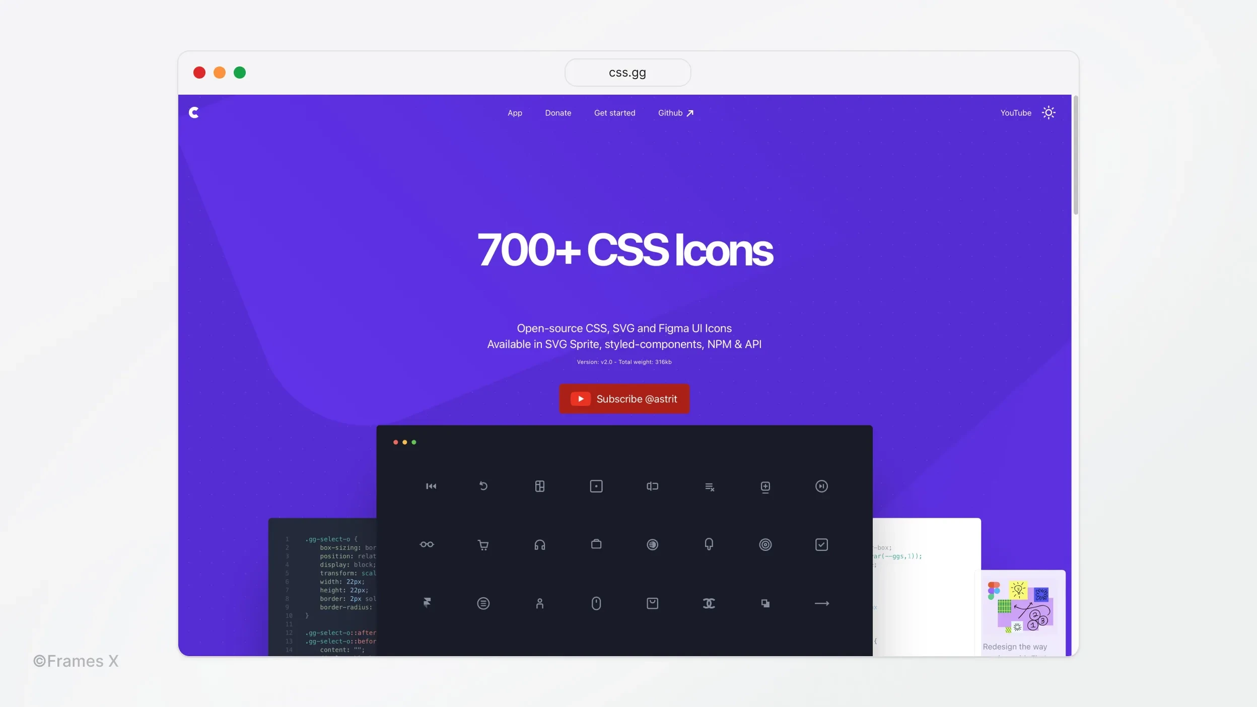 CSS Icons - open-source icons for Figma