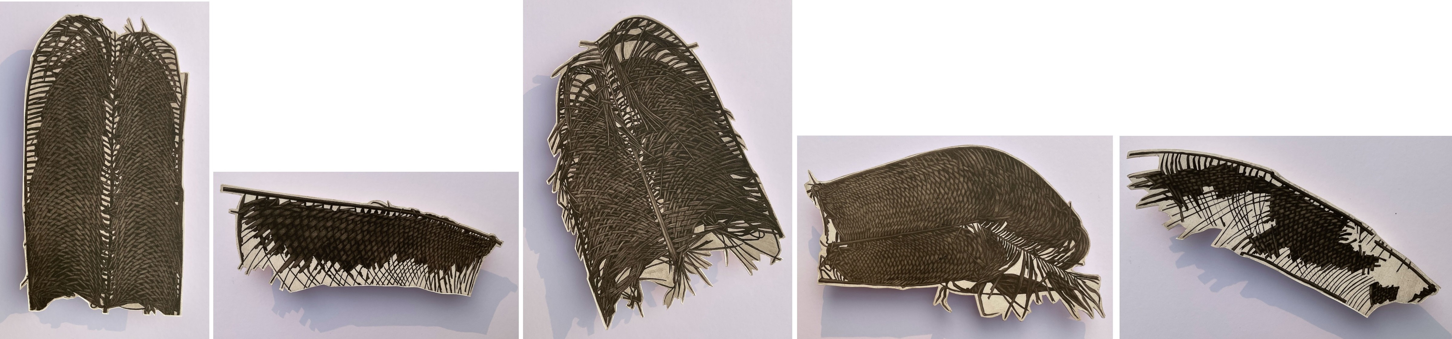 herd of sheep on road painting