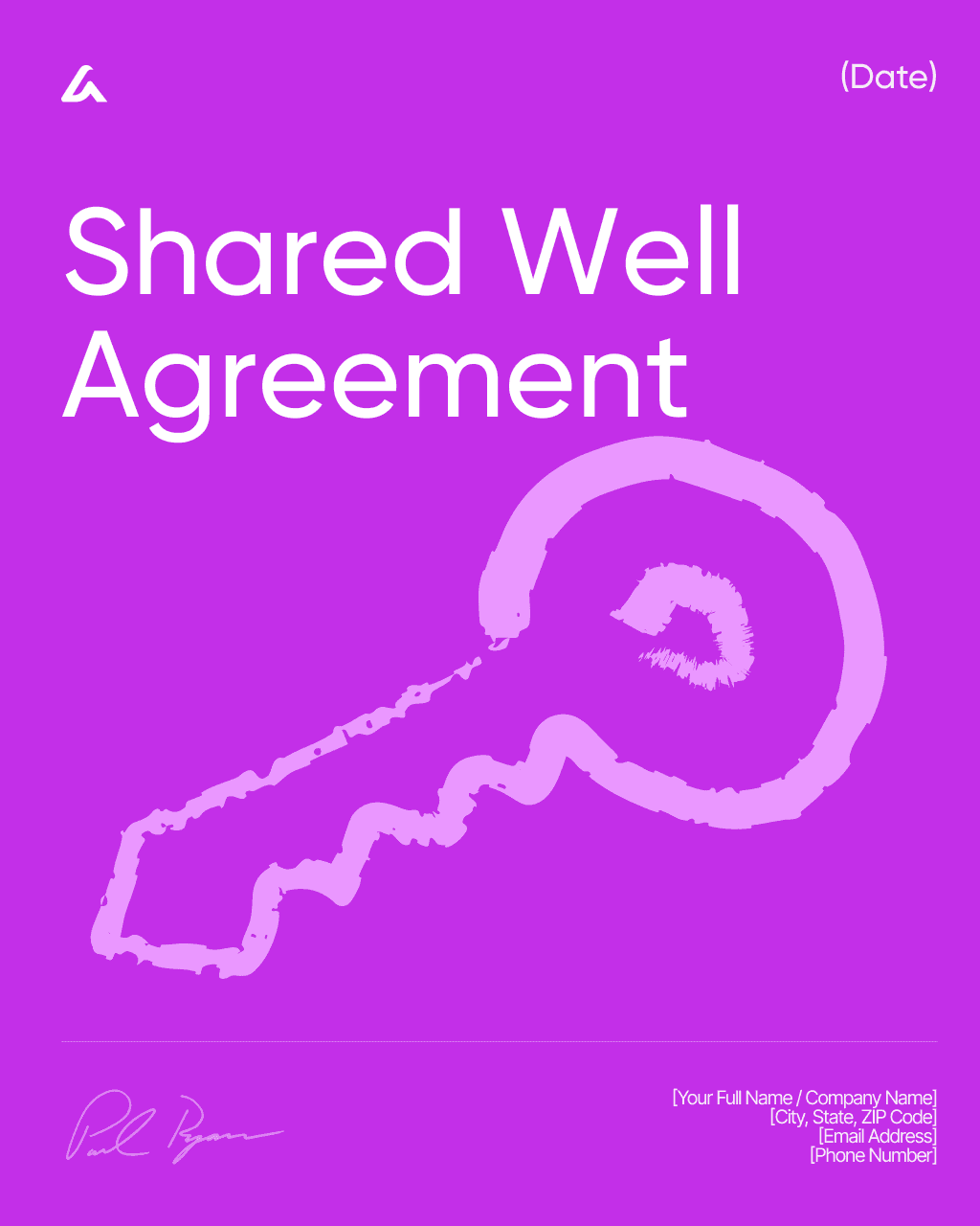 Shared Well Agreement