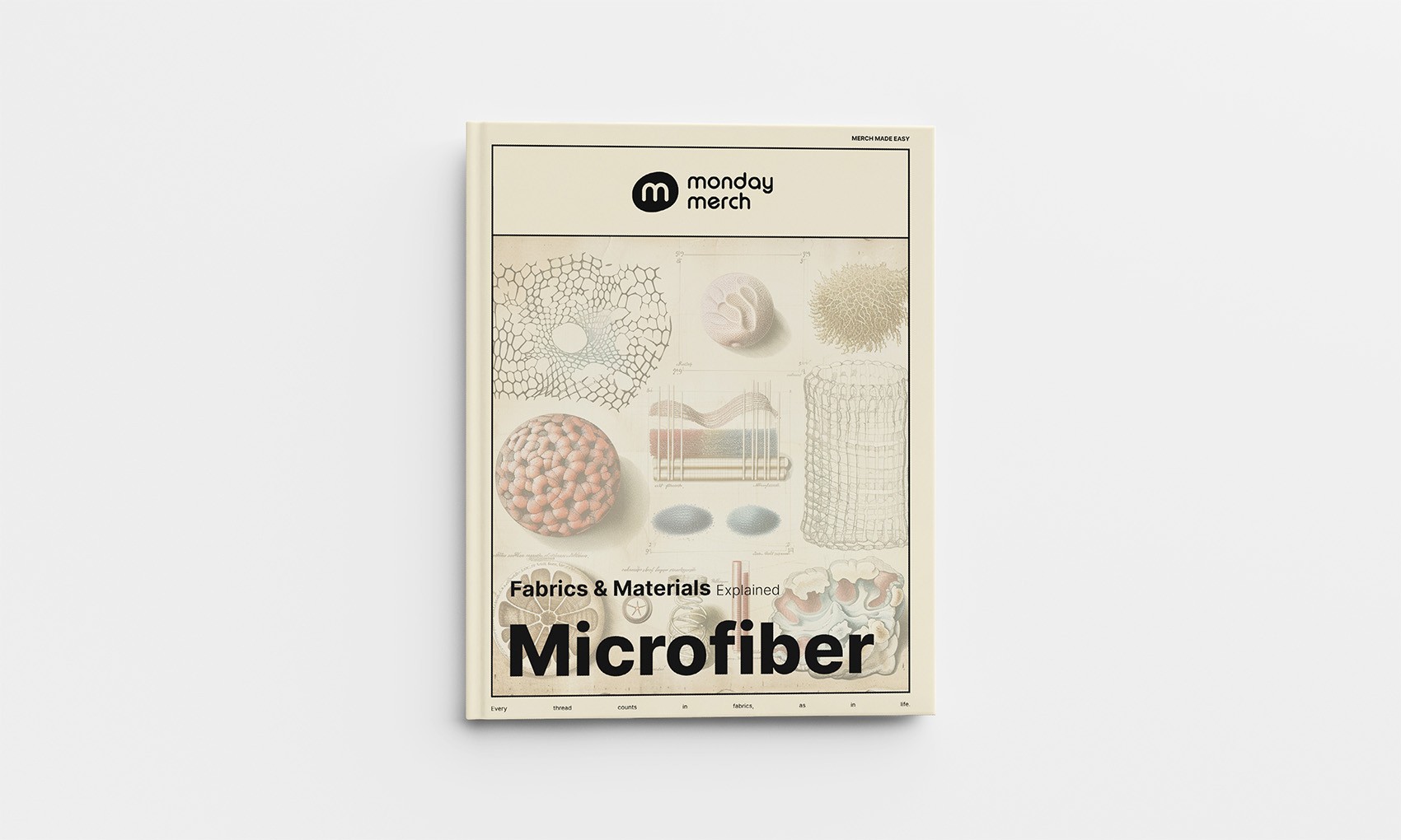 Monday Merch Fabrics and Materials Book Microfiber