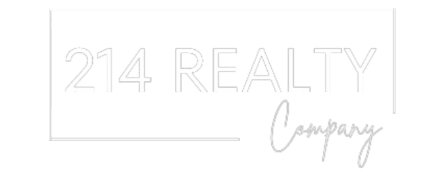 214 Realty White logo