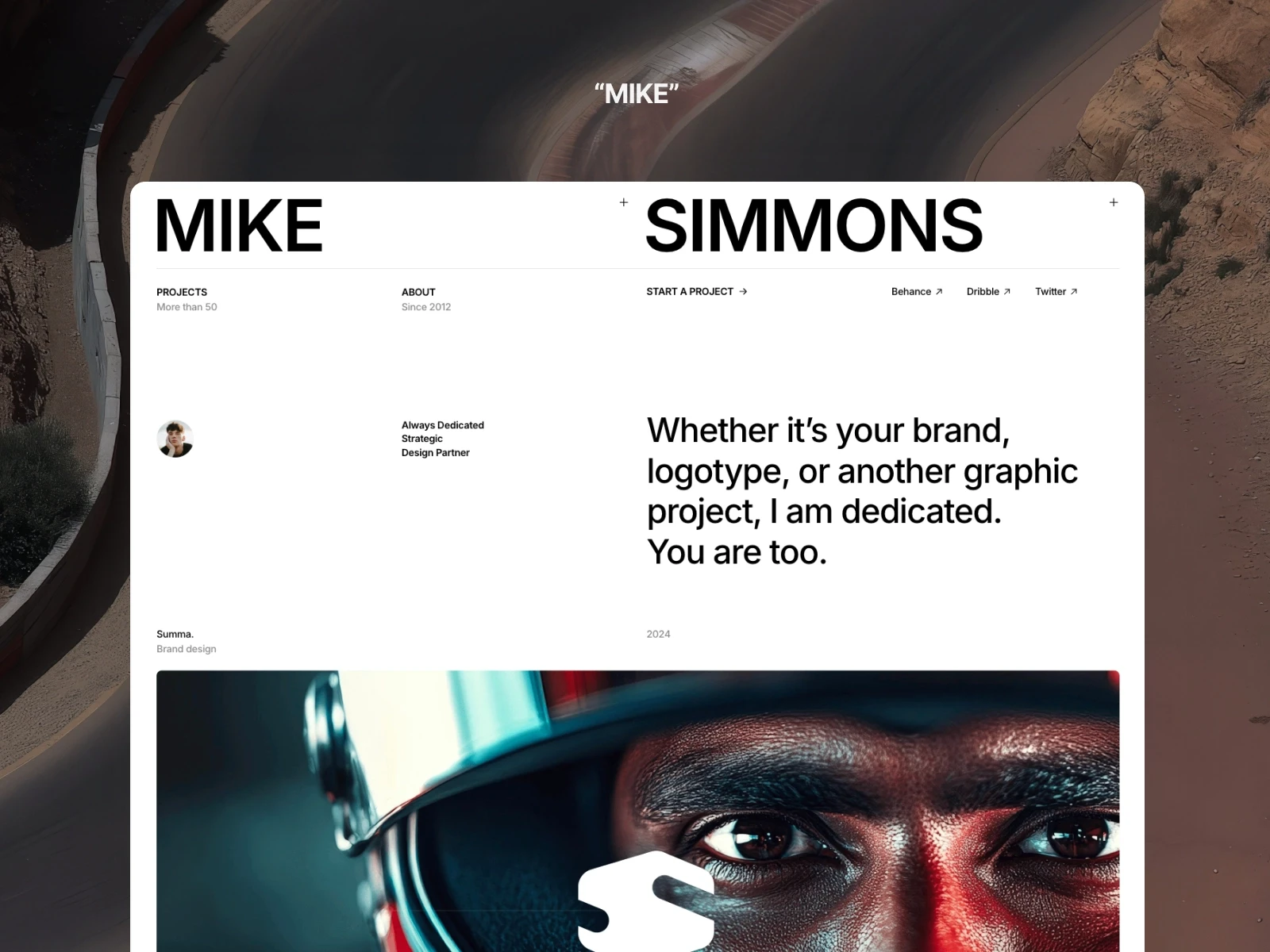 Mike Framer template