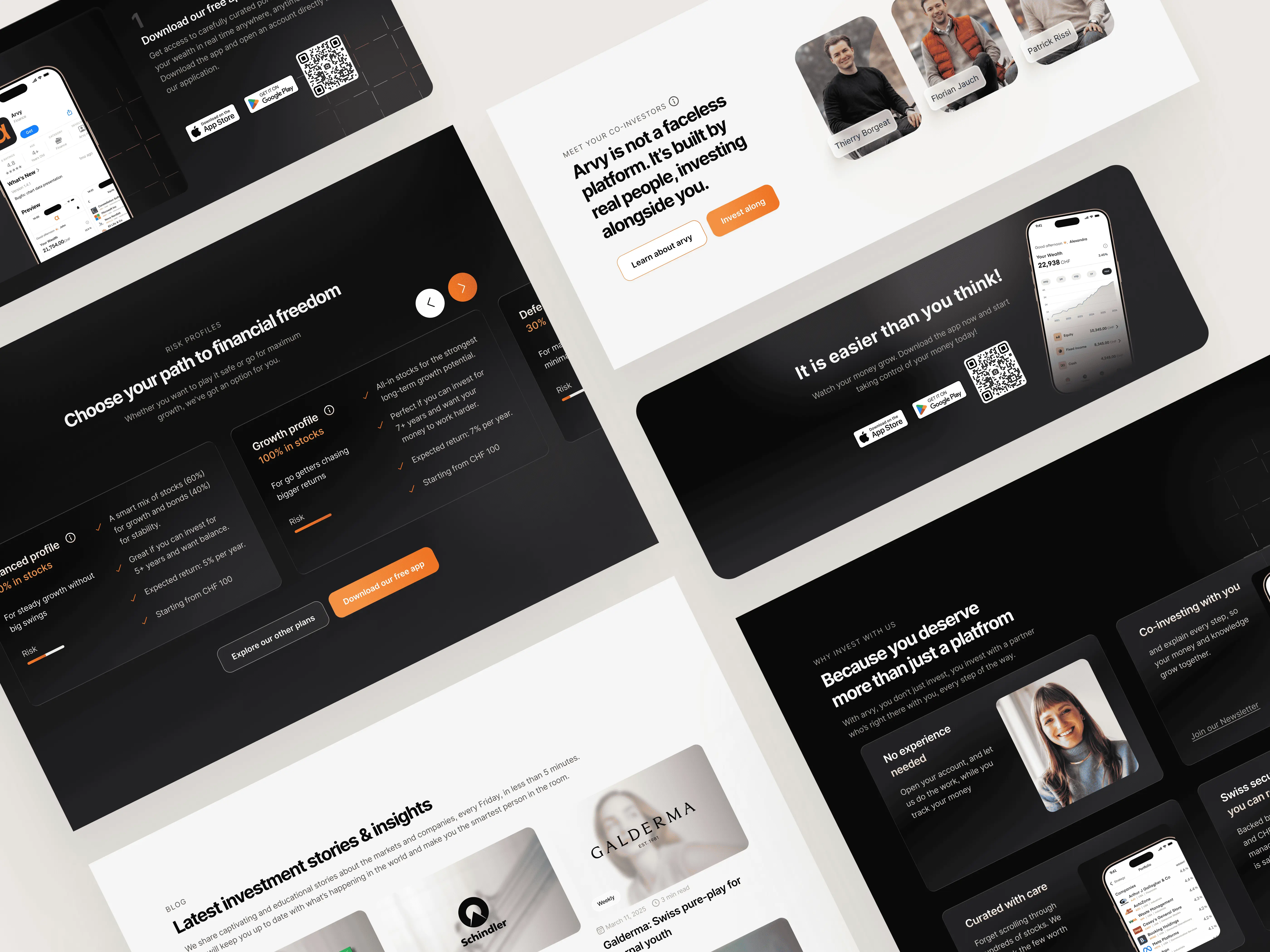 Web redesign, CRO and copywriting for arvy