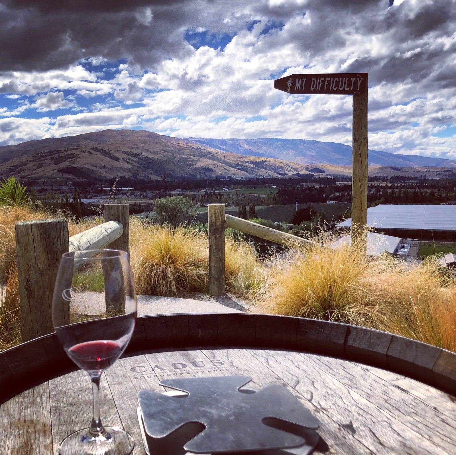 Mt Difficulty Wines in Bannockburn, Central Otago, New Zealand.