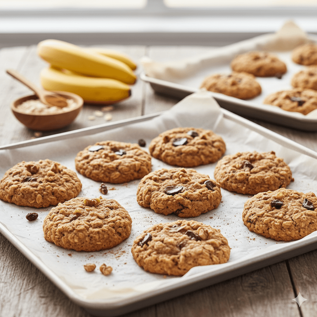 Oatmeal Banana Cookies