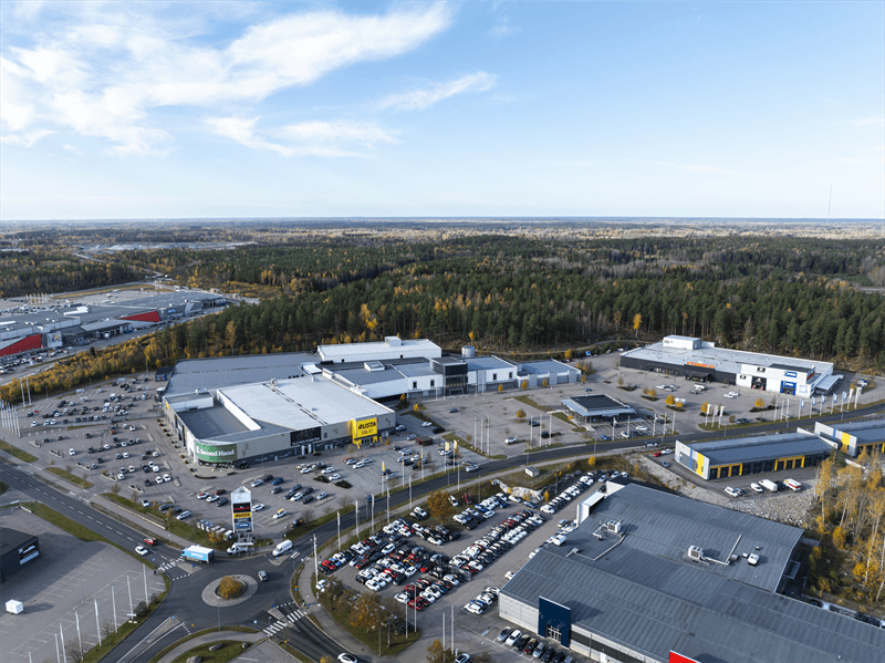 Showing a medium sized commercial property ofSvenska Handelsfastigheters digitalised portfolia