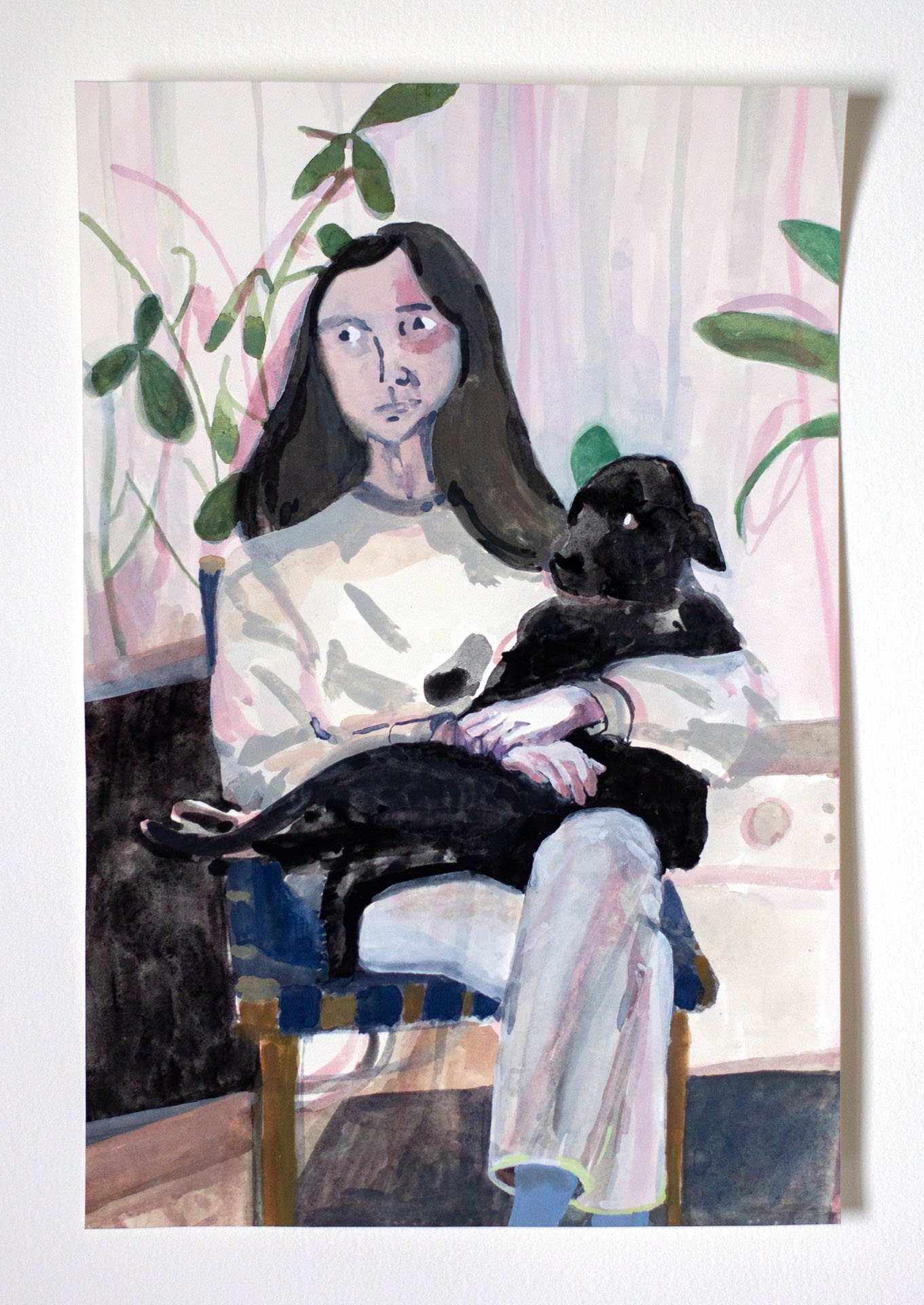 Zoe and Blue