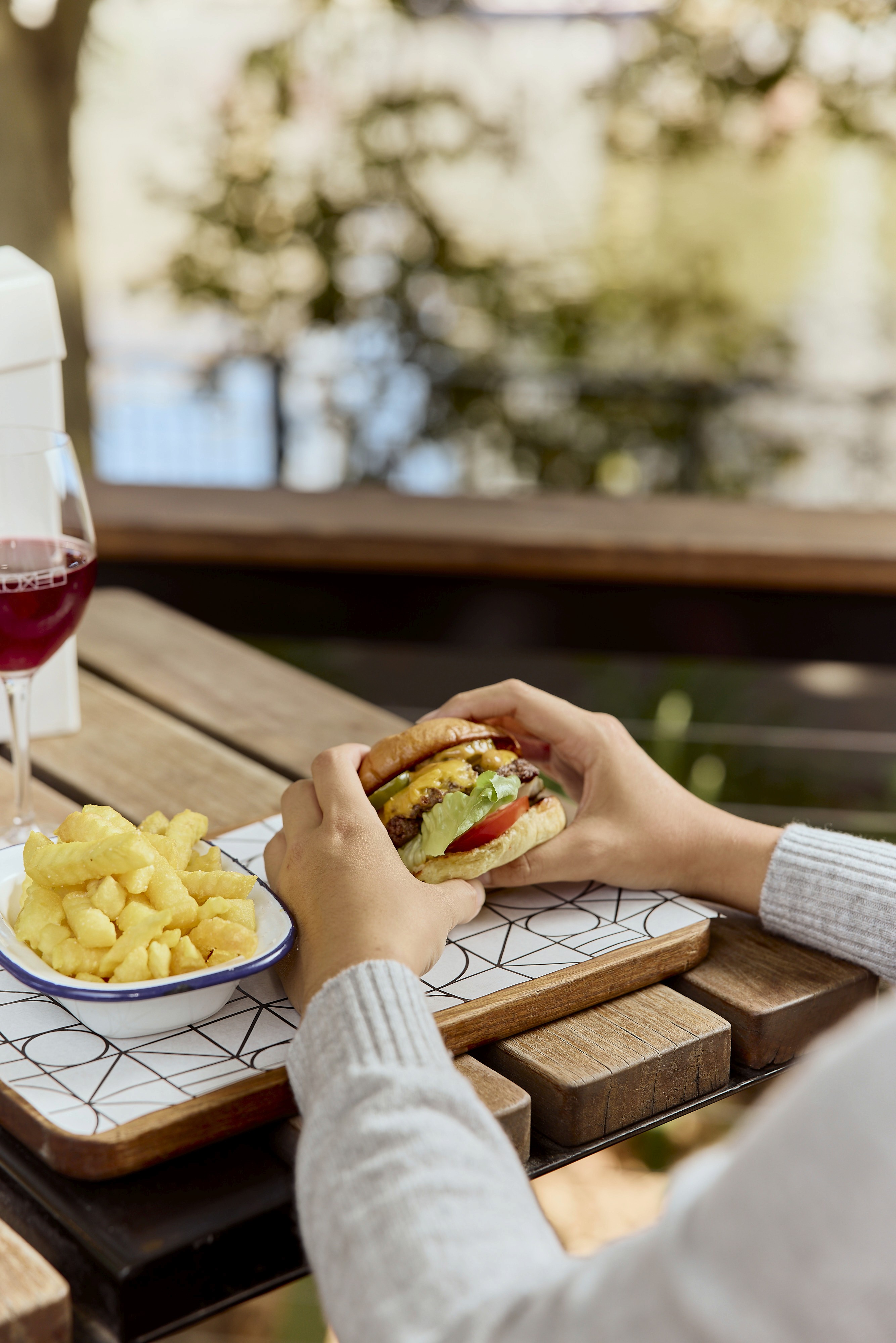 Single Cheeseburger at Arbory Bar & Eatery