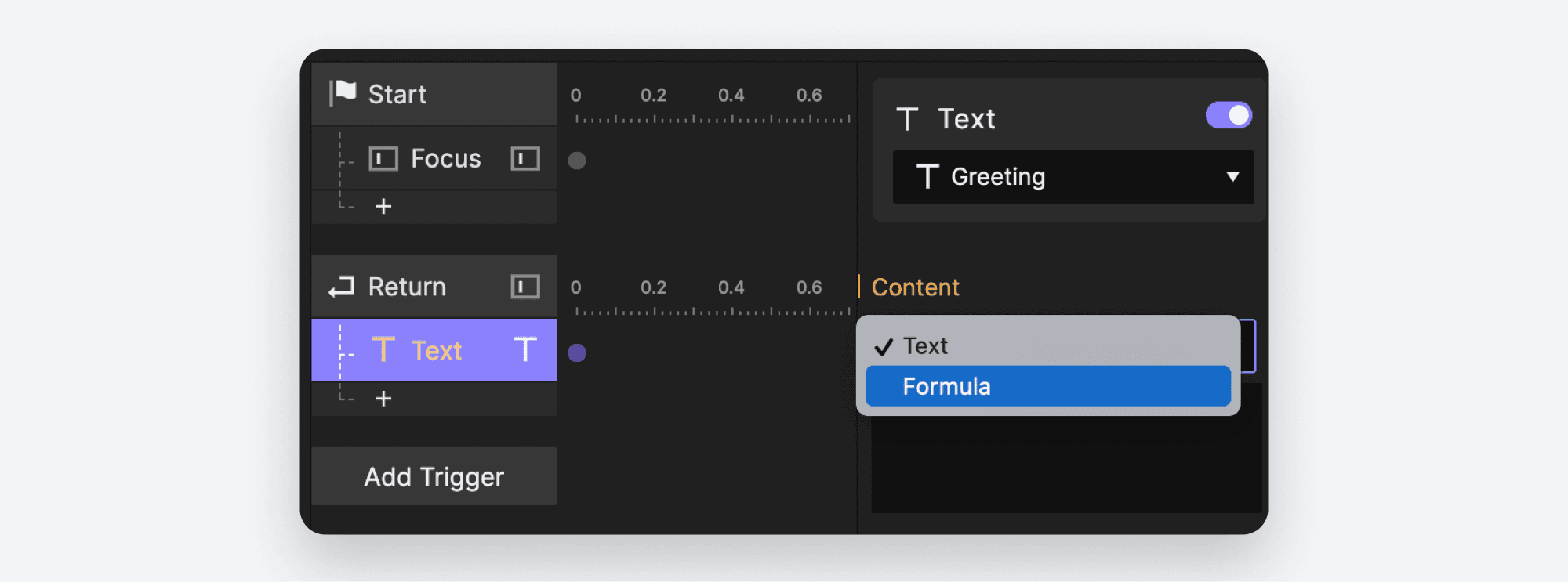 greeting text formula