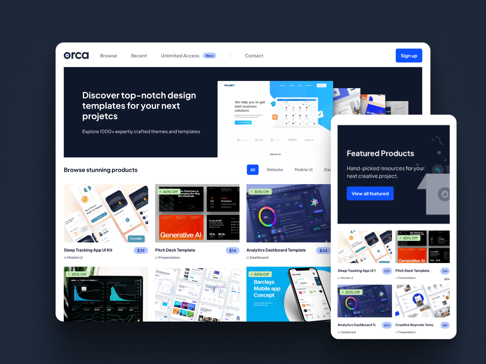 Dating App Mobile UI
