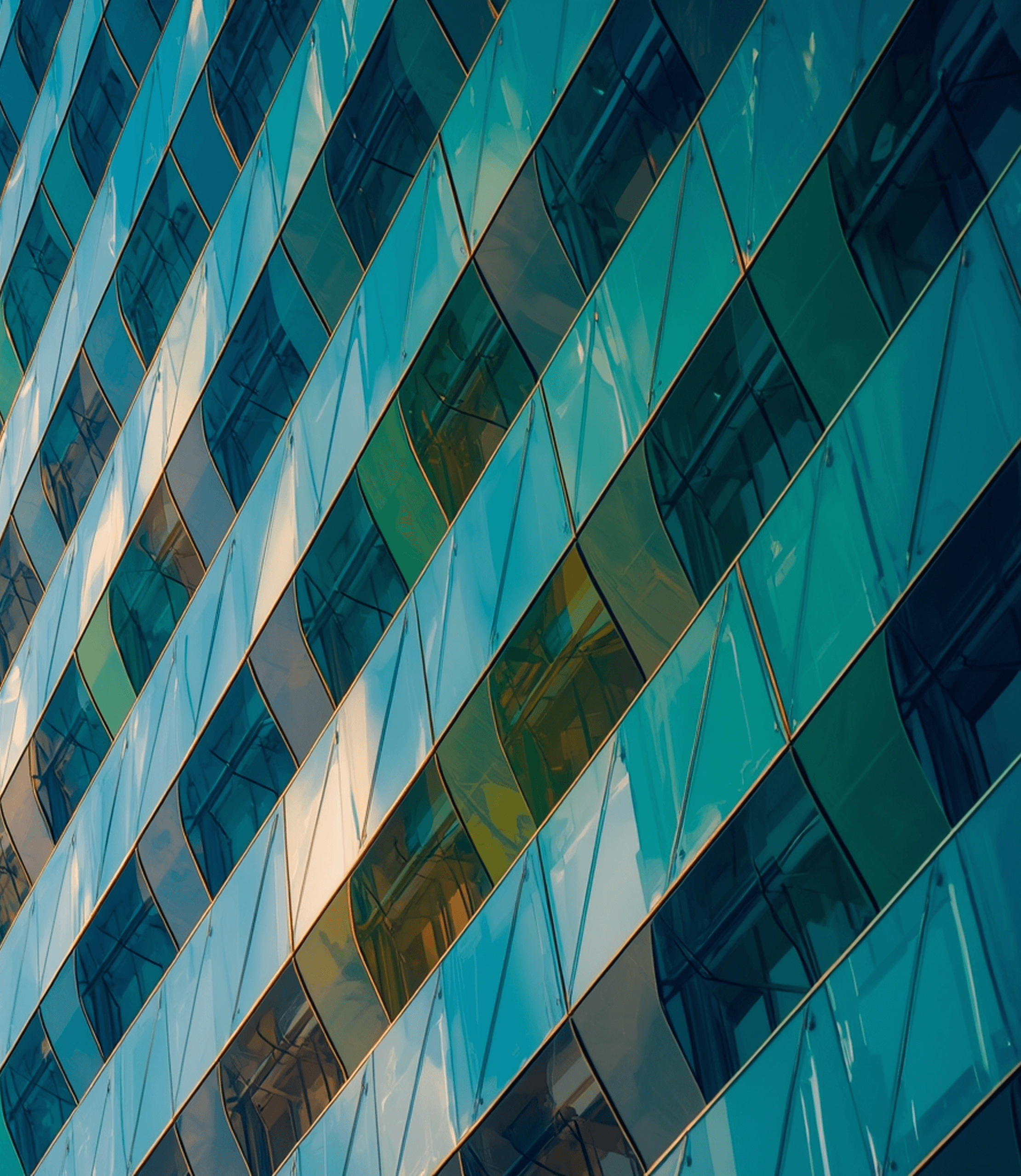 Gemini said Patterned glass facade