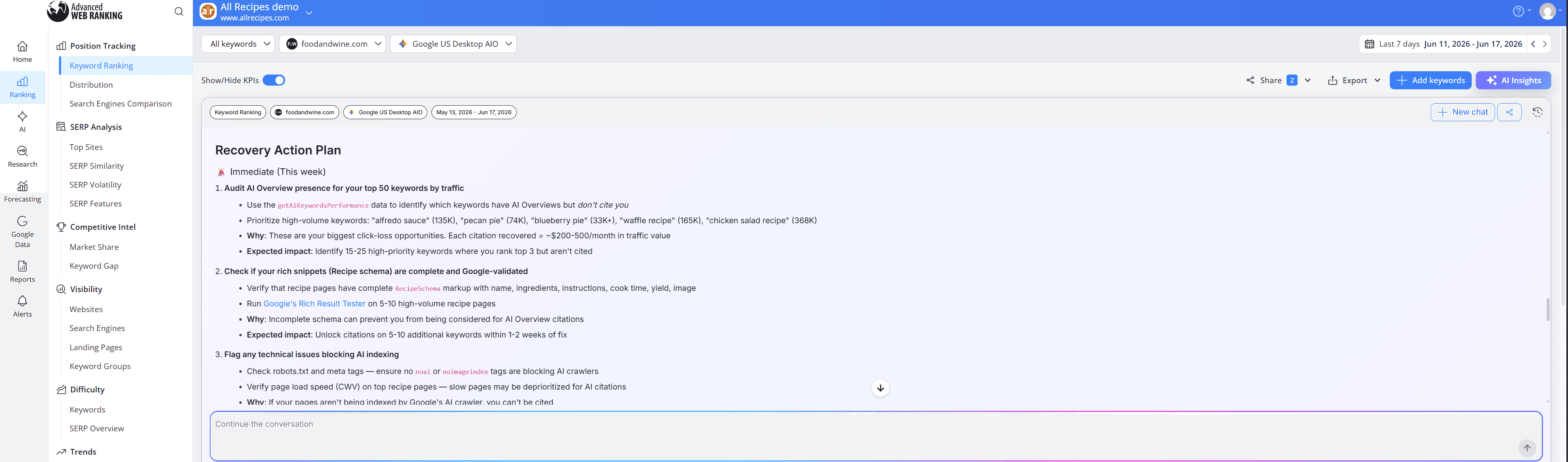 how-to-get-an-seo-recovery-plan-with-ai-insights