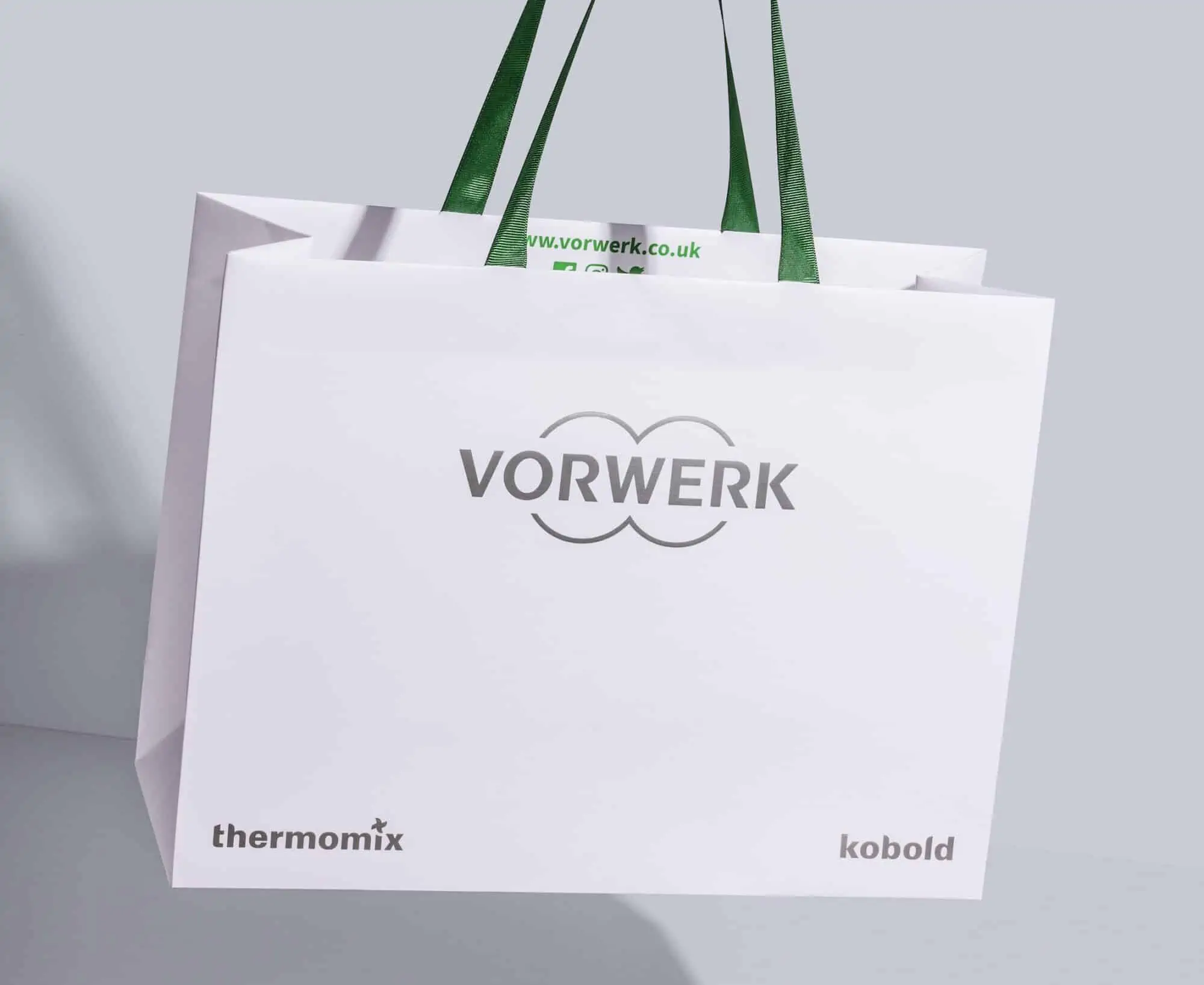 Branded carrier bag