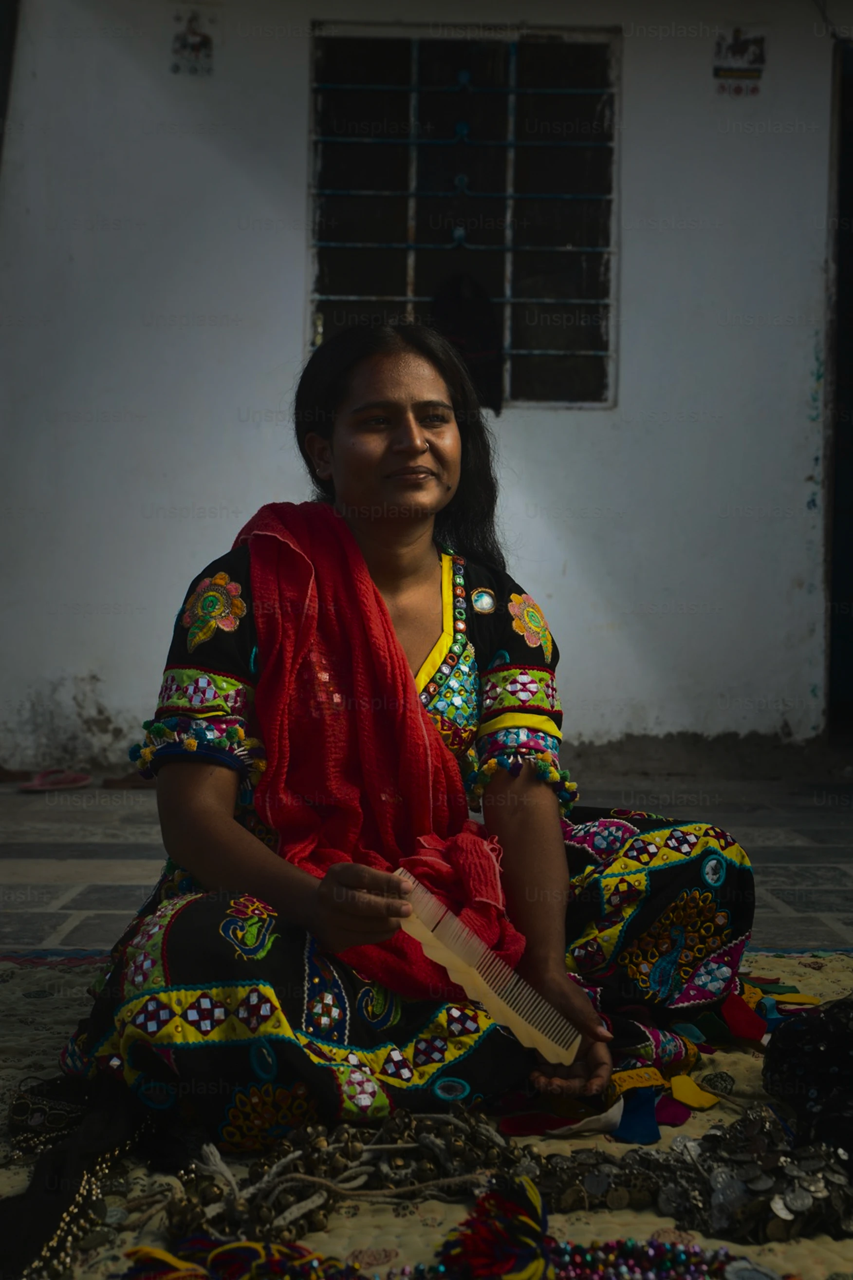 Indian Folk women singer