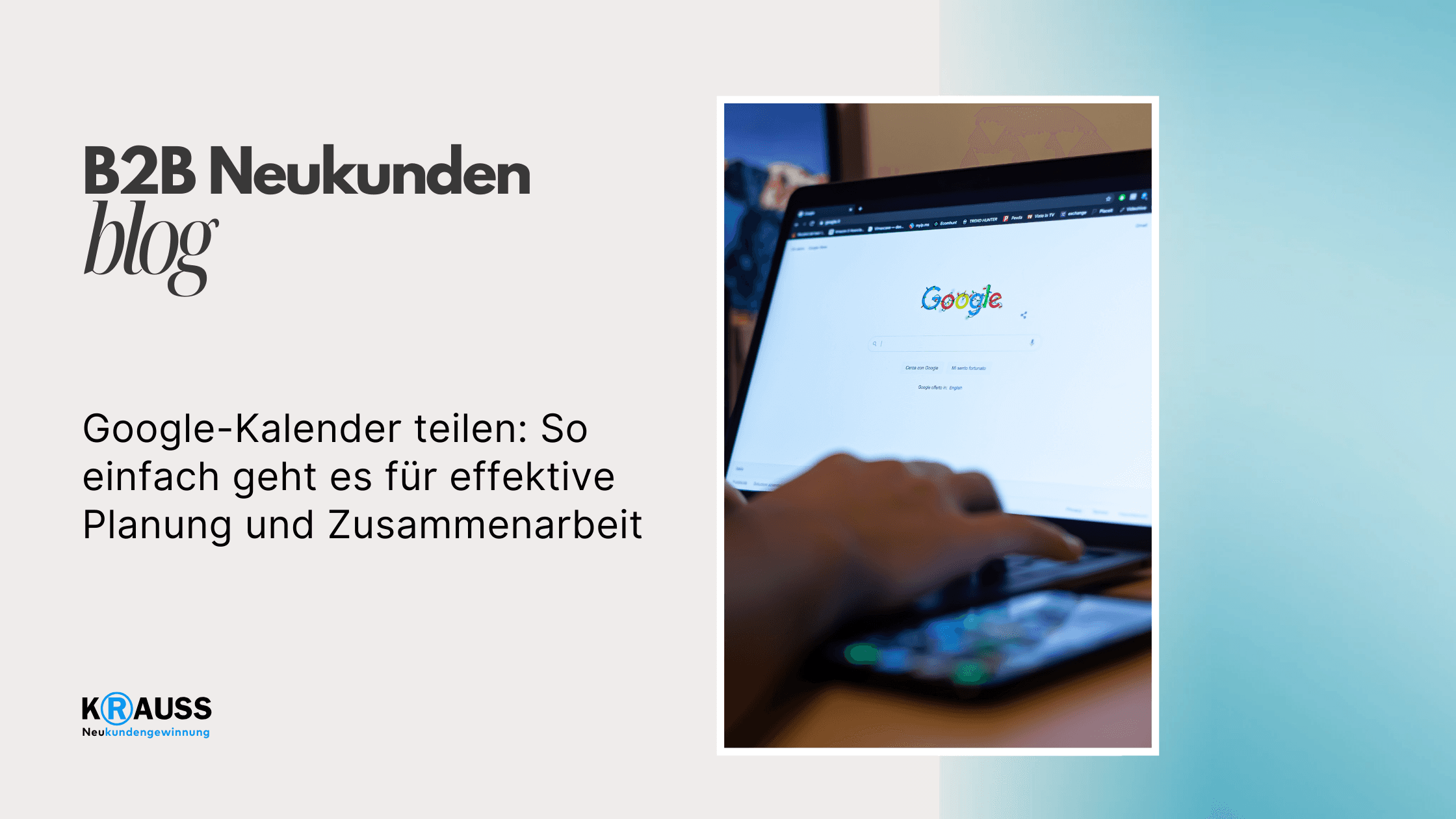 Google-Kalender teilen: So einfach geht es für effektive Planung und Zusammenarbeit