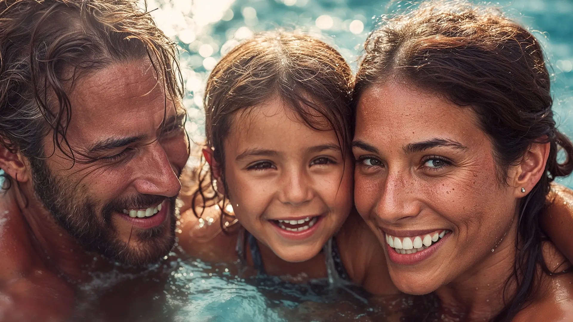 Dynamic picture of a cyclist riding downhill