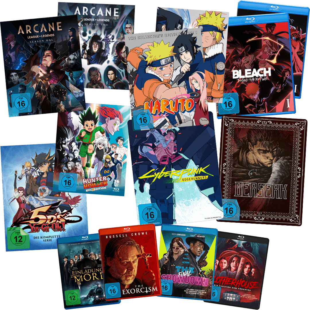 Sammlung meiner physischen Releases