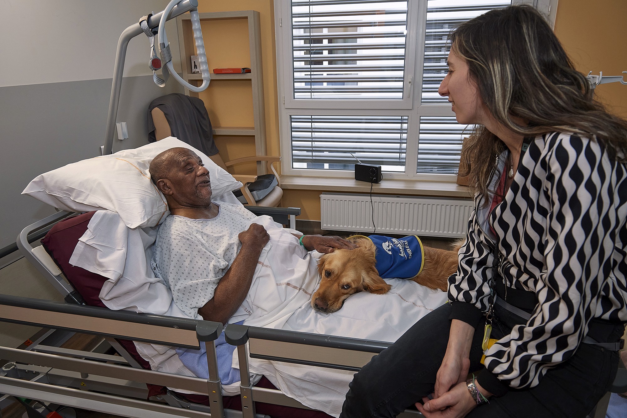 Les moments avec Saïko favorisent les dialogues et permettent d’aborder plus sereinement certains sujets ou des décisions à prendre.