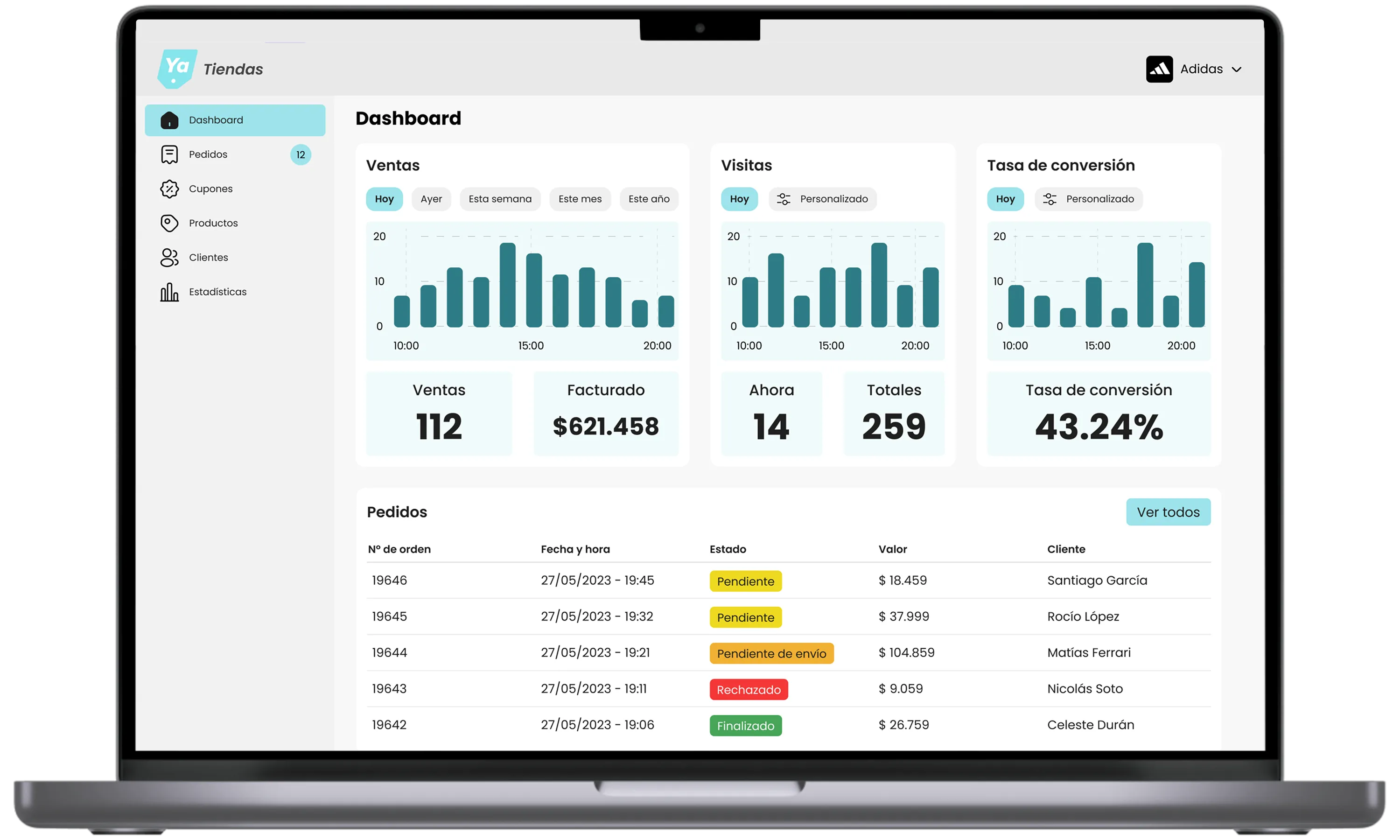 Arvox Studio - Diseño web y diseño UX/UI de PrendasYa