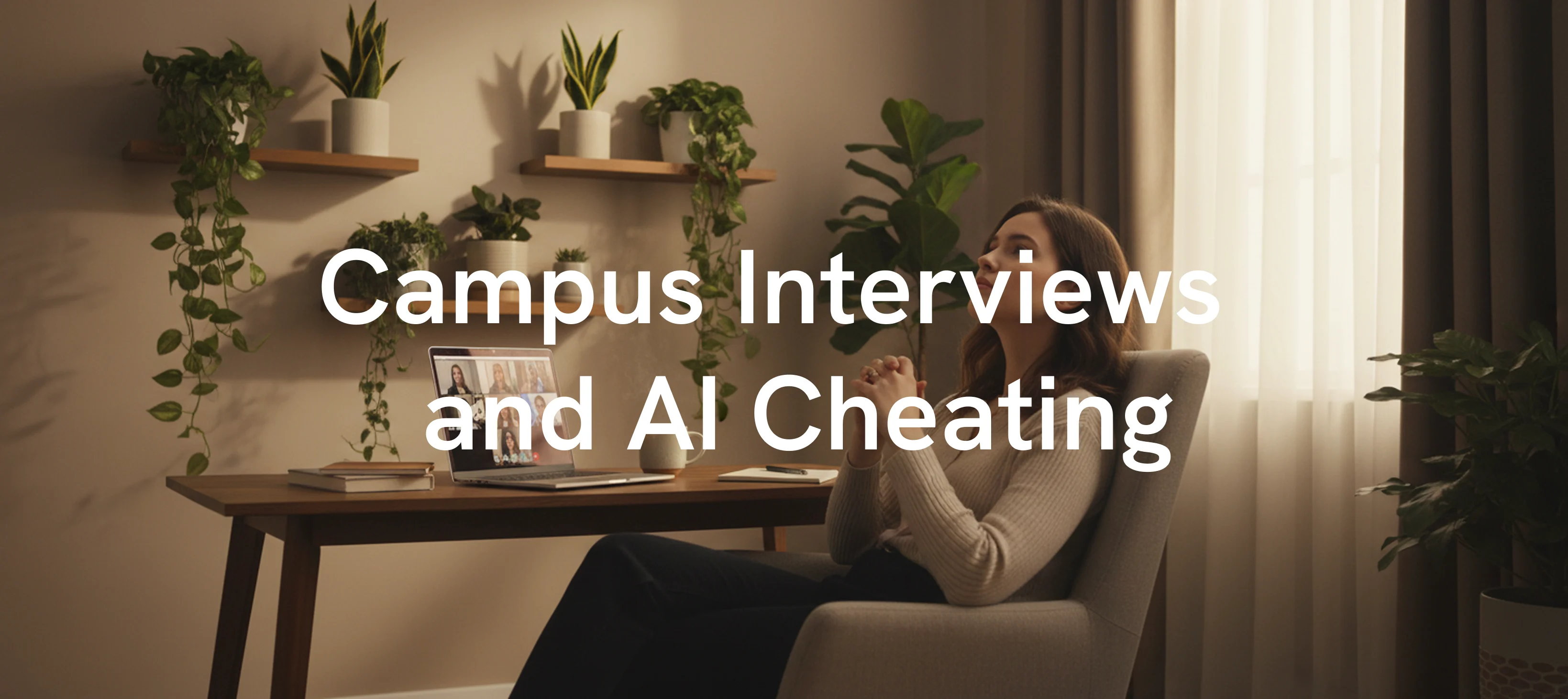 Why Campus Interviews Are Vulnerable to AI Cheating
