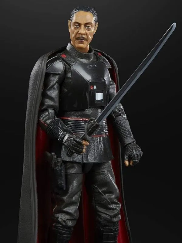 The Black Series Moff Gideon 6-inch figure.