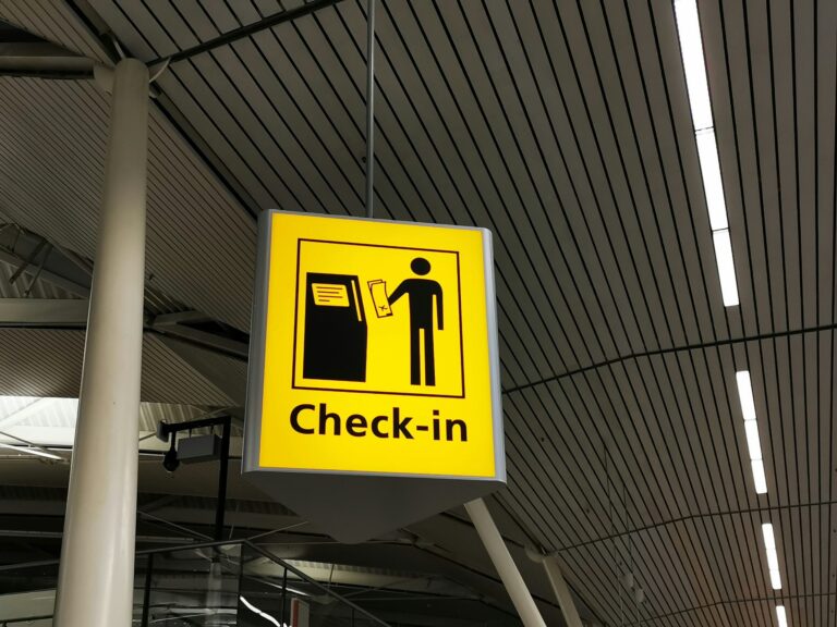 Check-In Sign
