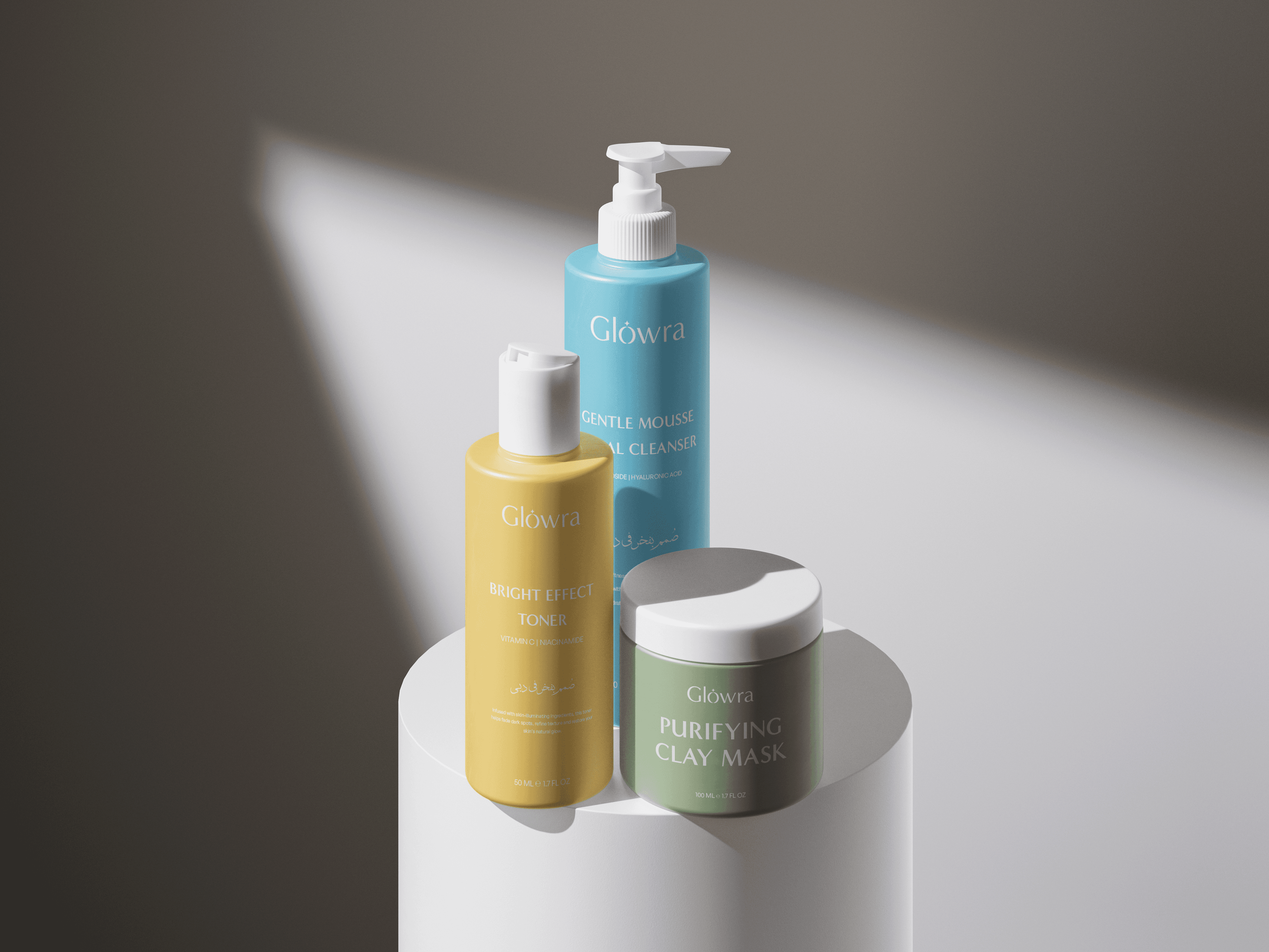 Glowra Packaging Design