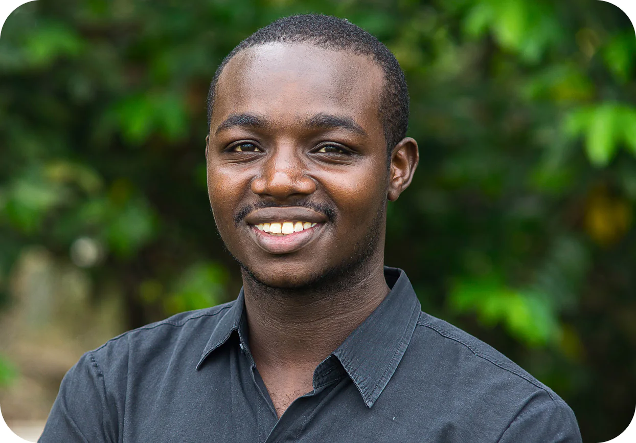 Smiling man