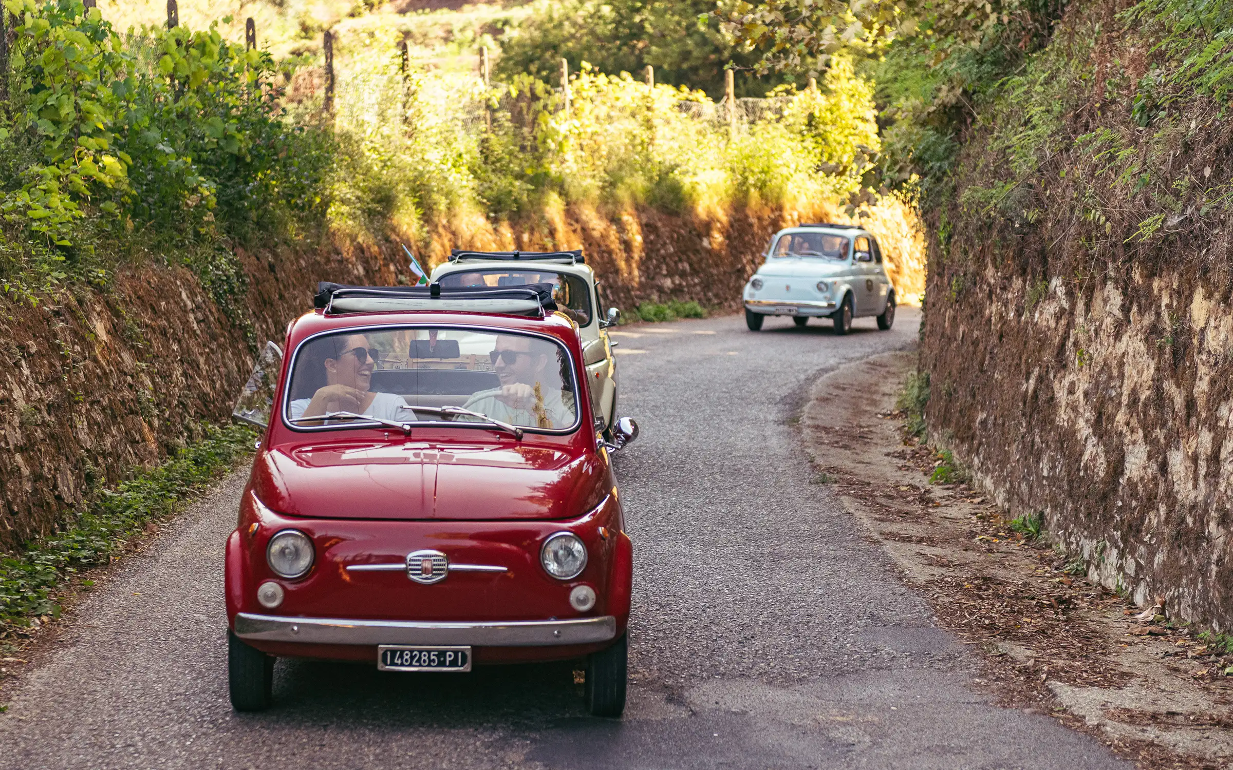 Toscana i en klassisk Fiat 500 | Expa Travel