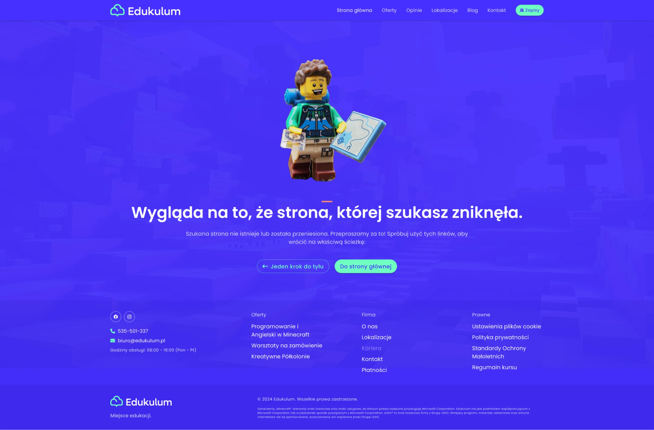 Edukulum Website 404 Error