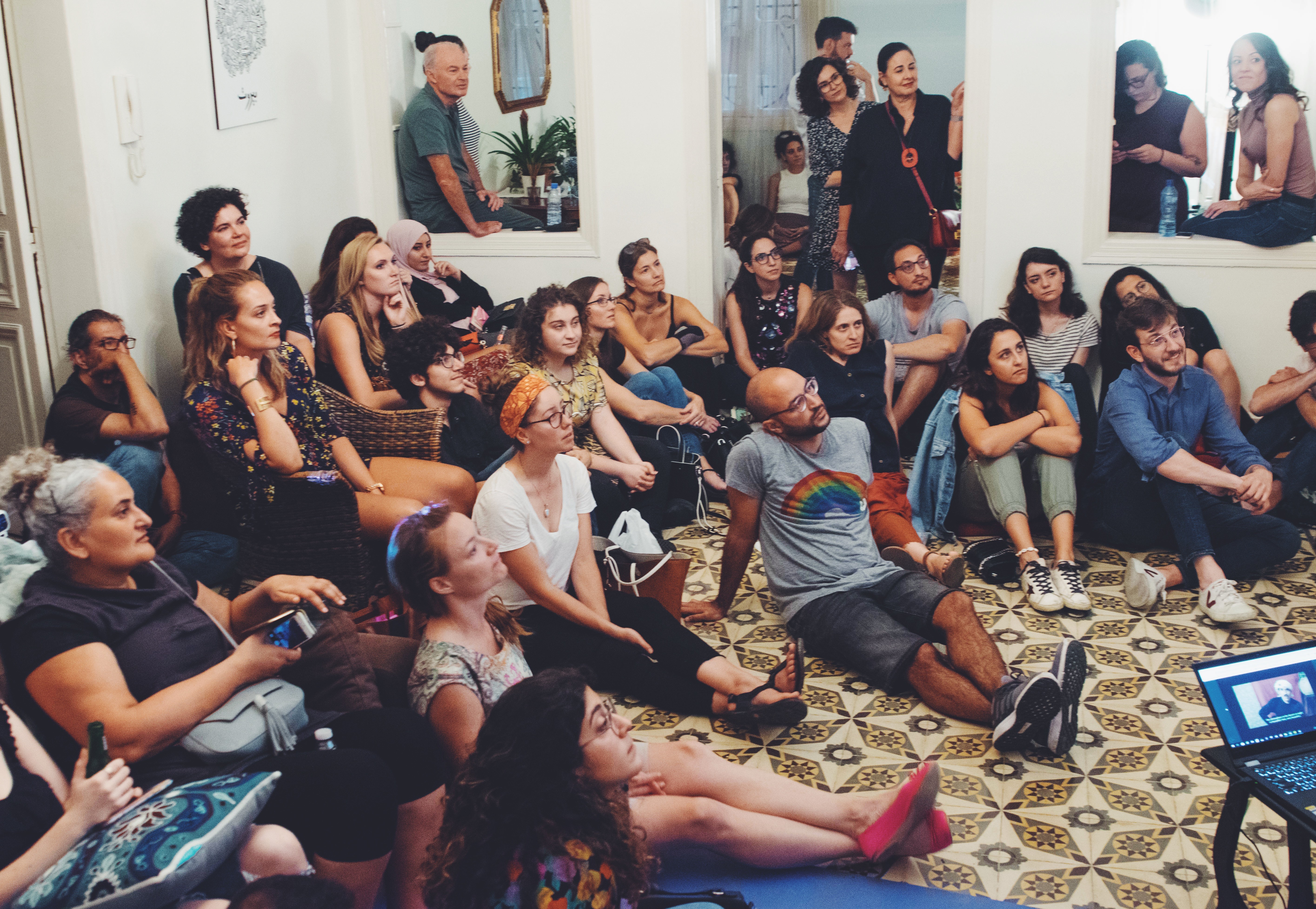 people sitting on chair