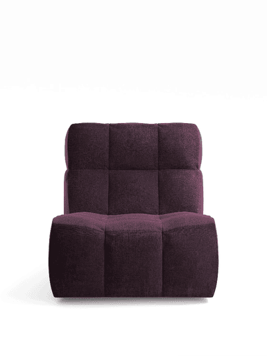 soft and enveloping armchair frontal view