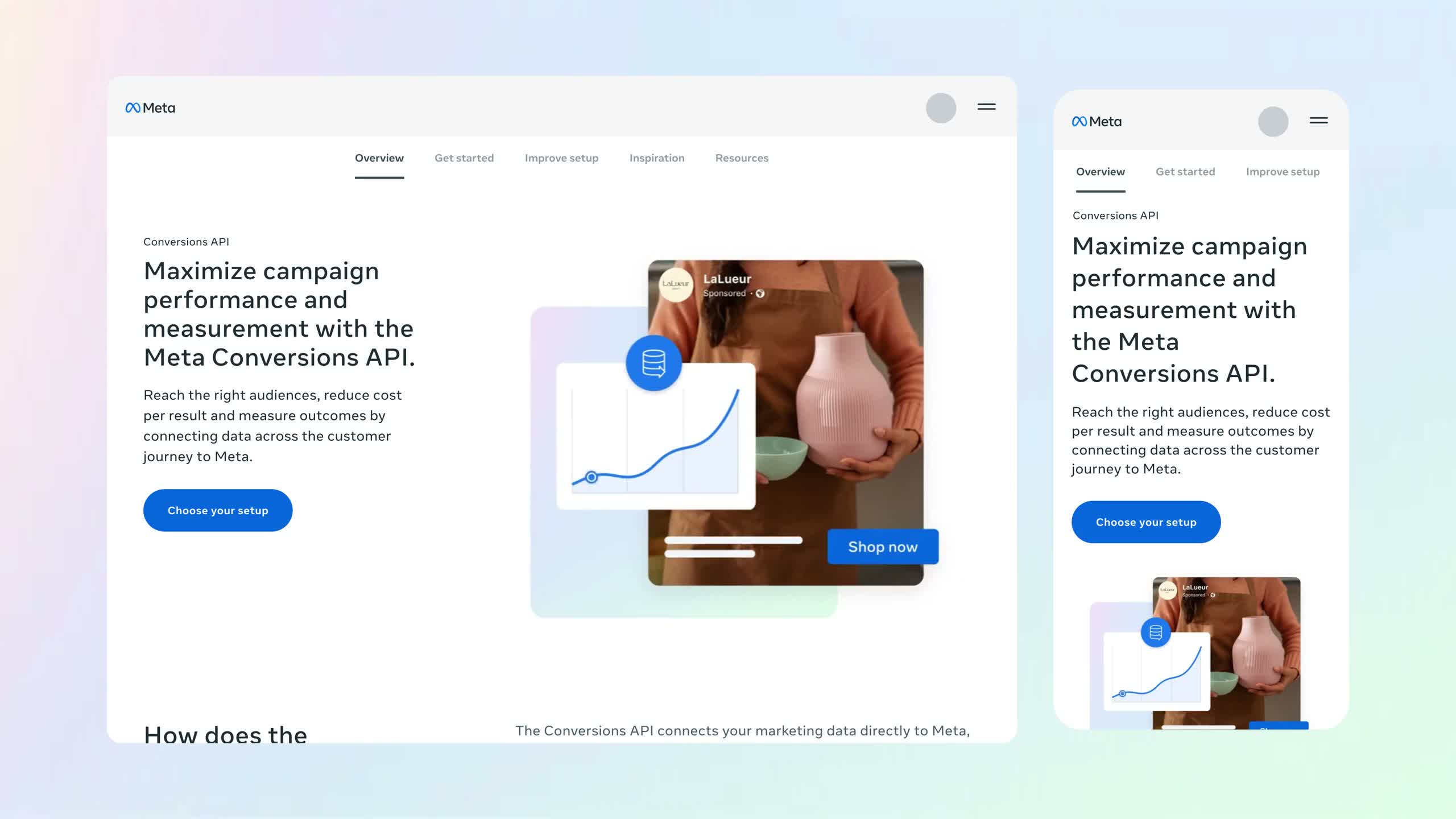 Conversions API — desktop & mobile walkthrough