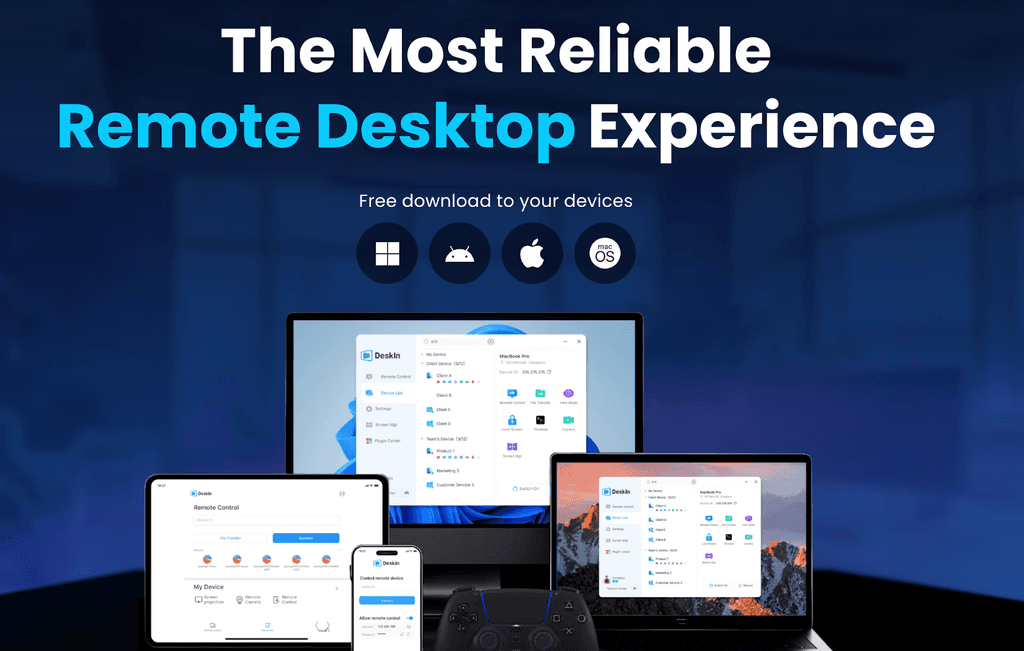 DeskIn remote desktop
