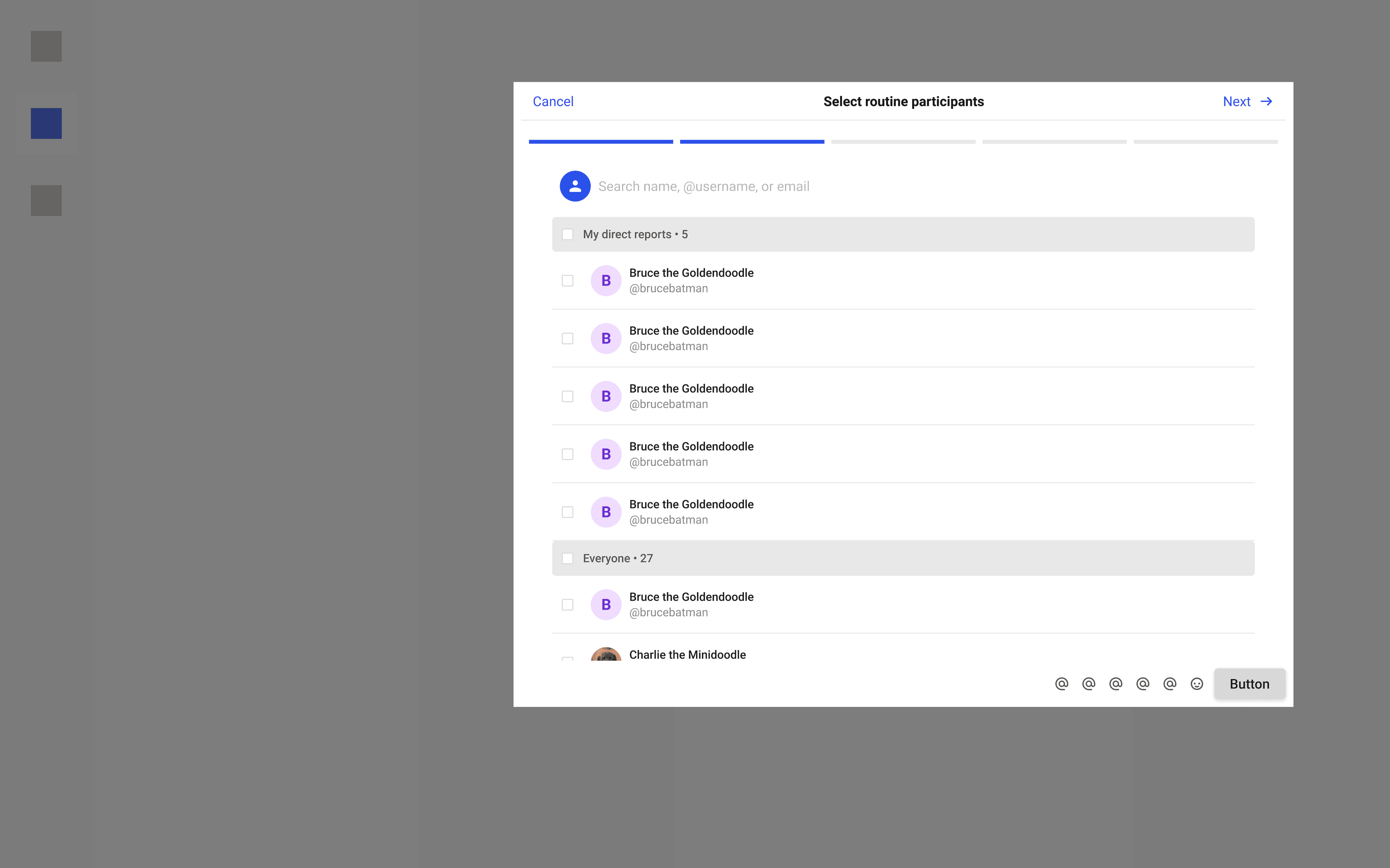 Ask me about the journey that was designing participant selection.