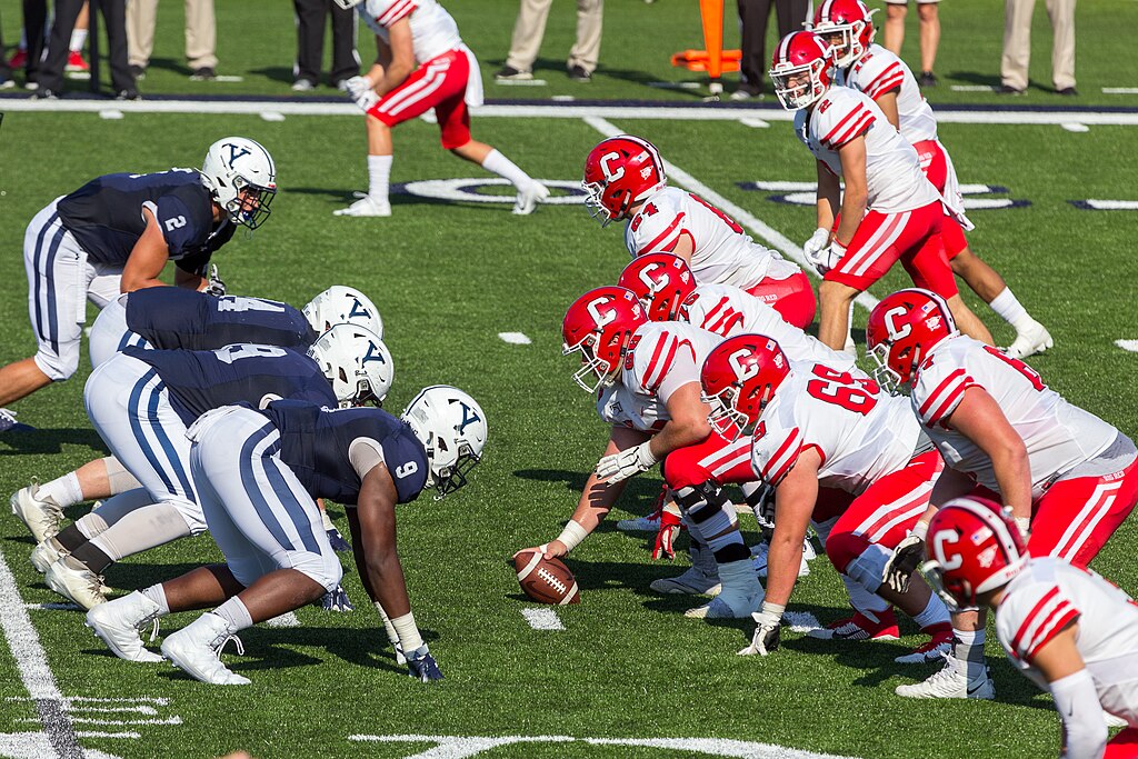 Yale vs Cornell football game FCS