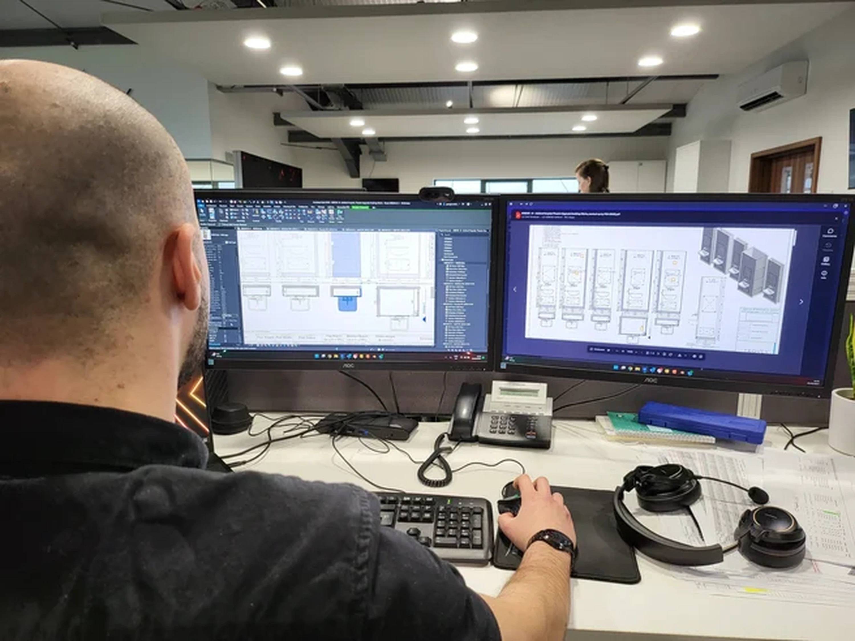 Designing integrated plumbing system BIM files
