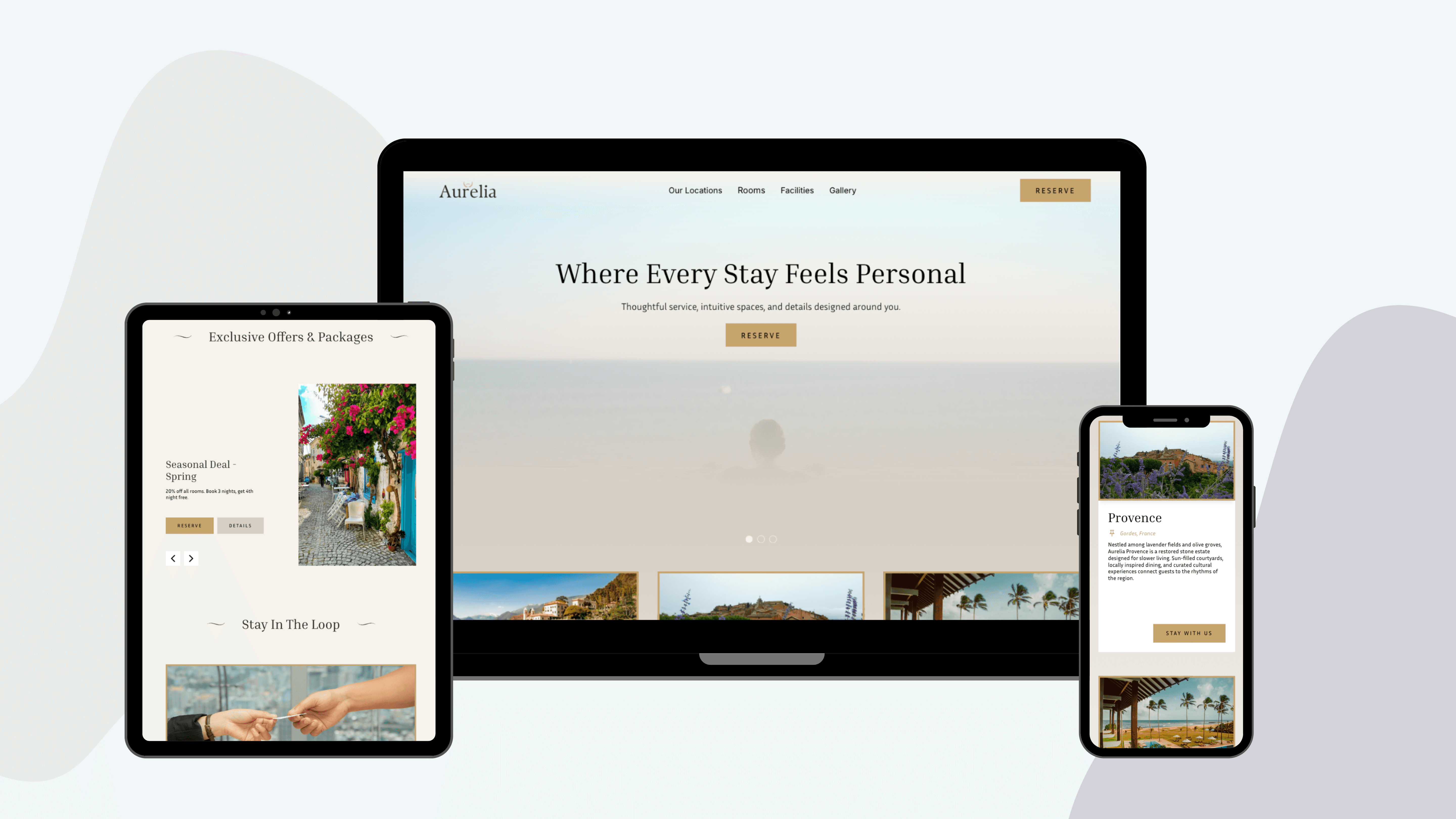 New responsive design