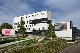 white university during daytime