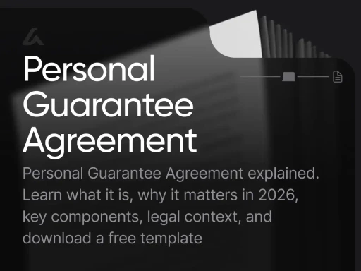 Personal Guarantee Agreement
