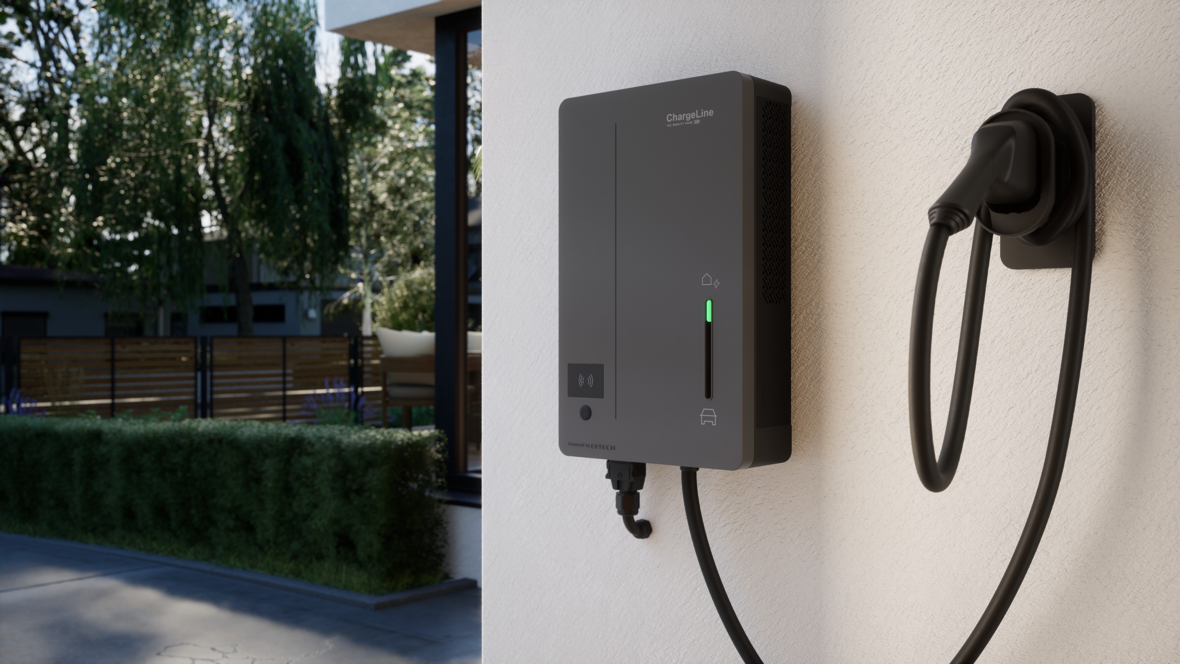 Bidirektionale Wallbox ChargeLine BiDi