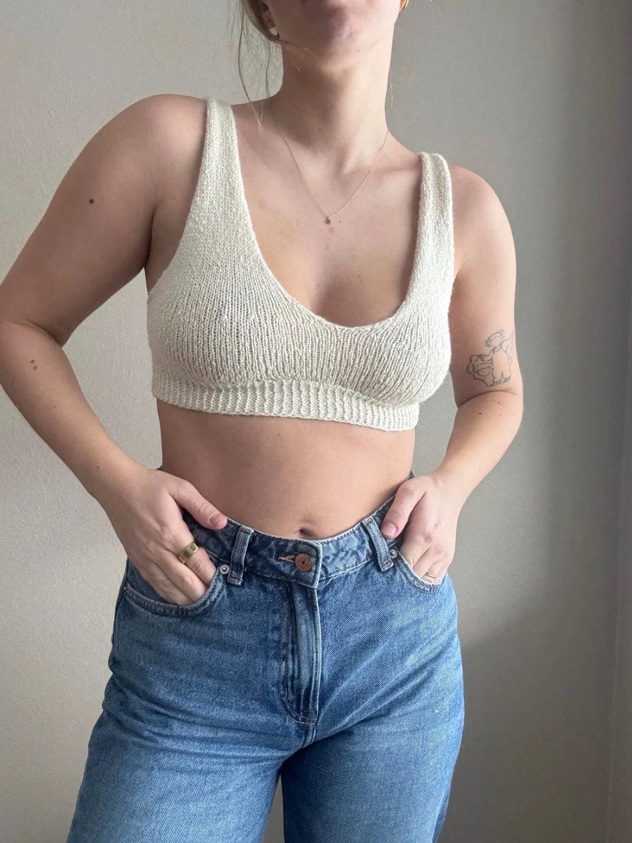 Moon Bralette knitting pattern, photo 4